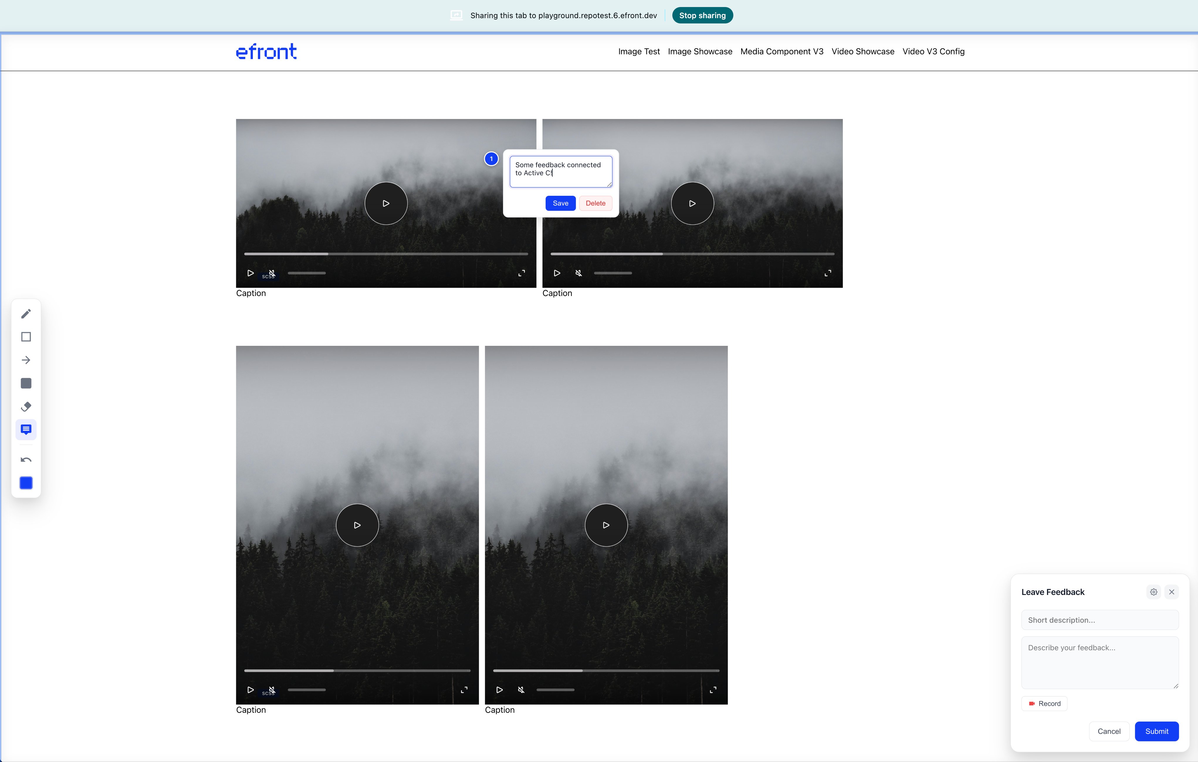 Annotate and review feedback manager